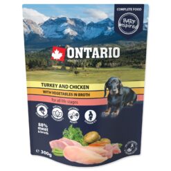 Kapsička Ontario morka a kura so zeleninou vo vývare 300g ONTARIO www.bohre.sk