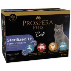Kapsička Prospera Plus Sterilized 1+, 12x 85g PROSPERA www.bohre.sk