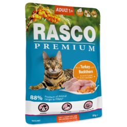 Kapsička Rasco Premium Adult morka s rakytníkom 85g RASCO PREMIUM www.bohre.sk
