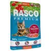 Kapsička Rasco Premium Adult teľacie s rajčinami a bylinkami 85g RASCO PREMIUM www.bohre.sk