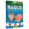 Kapsička Rasco Premium Sterilized losos so spirulínou 85g RASCO PREMIUM www.bohre.sk