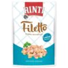 Kapsička Rinti Filetto Adult kura a losos v želé 100g RINTI www.bohre.sk