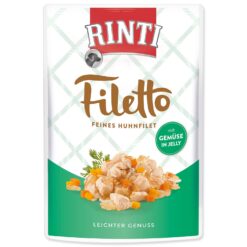 Kapsička Rinti Filetto Adult kura a zelenina v želé 100g RINTI www.bohre.sk
