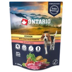 Kapsička pre psy Ontario divina so zeleninou vo vývare 300g ONTARIO www.bohre.sk