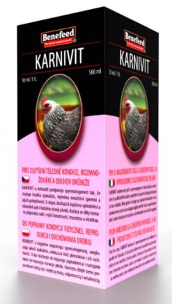 Karnivit hydina na zlepšenie reprodukcie u hydiny 500ml BENEFEED www.bohre.sk