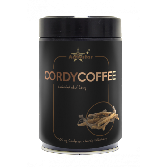 Káva s hubou Cordyceps Activstar www.bohre.sk