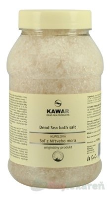 Kawar Sůl z mrtvého moře 1000 g Kawar www.bohre.sk