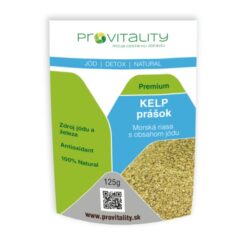 Kelp morská riasa - prášok Provitality www.bohre.sk