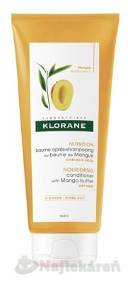 Klorane výživný kondicionér pre suché vlasy Mangue 200 ml Klorane www.bohre.sk