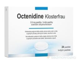 Klosterfrau Octenidine na liečbu zápalu sliznice úst a hrdla 24 pastiliek Klosterfrau Berlin GmbH www.bohre.sk