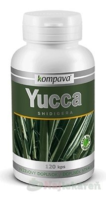 Kompava Yucca Shidigera 120 kapsúl Kompava www.bohre.sk
