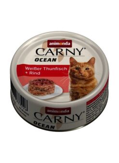 Konz.CARNY OCEAN 80g - tuniak + hovädzie  www.bohre.sk