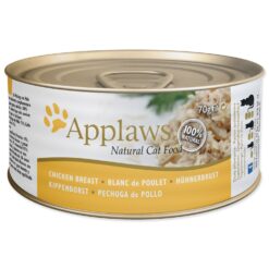 Konzerva APPLAWS Cat Chicken Breast 70g in broth APPLAWS www.bohre.sk