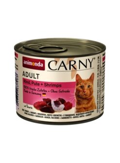 Konzerva Animonda Carny Adult hovädzie a morka s krevetami 200g ANIMONDA www.bohre.sk