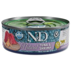 Konzerva N&D Cat Natural Tuna & Shrimp 70g N&D www.bohre.sk