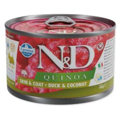 Konzerva N&D Dog Quinoa Duck & Coconut 140g N&D www.bohre.sk