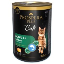 Konzerva Prospera Plus Adult 1+ Lososové paté s bielou rybou 395g PROSPERA www.bohre.sk