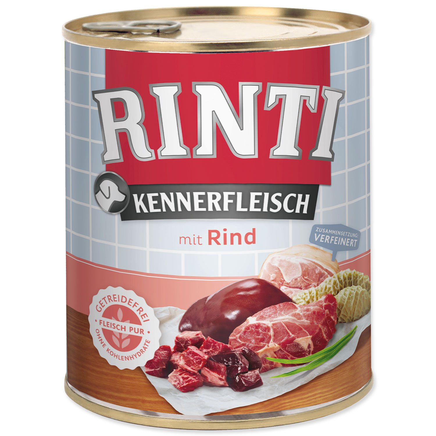 Konzerva Rinti Kennerfleisch Adult hovädzie 800g RINTI www.bohre.sk