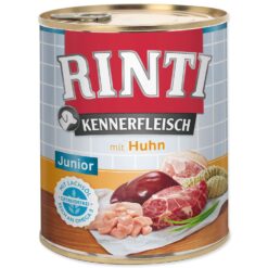 Konzerva Rinti Kennerfleisch Junior kura 800g RINTI www.bohre.sk