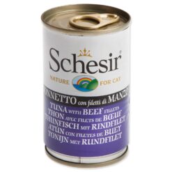 Konzerva SCHESIR tuniak a hovädzie 140g SCHESIR www.bohre.sk