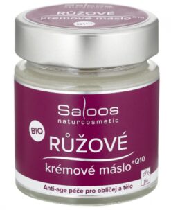 Krémové maslo Ružové BIO SALOOS Naturcosmetics 110 ml Saloos www.bohre.sk