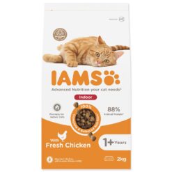 Krmivo IAMS Cat Adult/Senior Indoor Chicken 2kg IAMS www.bohre.sk