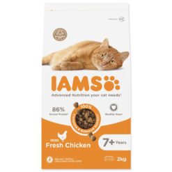 Krmivo IAMS Cat Senior Chicken 2kg IAMS www.bohre.sk