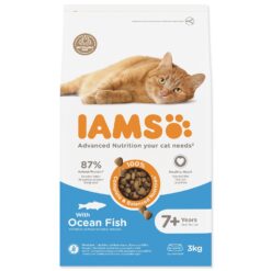 Krmivo IAMS Cat Senior ocean fish 3kg IAMS www.bohre.sk