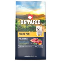 Krmivo Ontario Senior Mini Lamb & Brown Rice 6,5kg ONTARIO www.bohre.sk