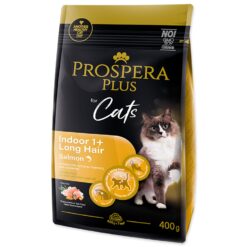 Krmivo Prospera Plus Indoor 1+ Salmon Long Hair 0,4kg PROSPERA www.bohre.sk