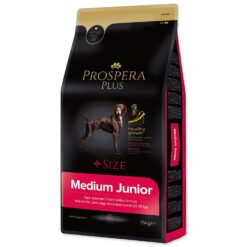 Krmivo Prospera Plus Medium Junior kura s ryžou 15kg PROSPERA www.bohre.sk