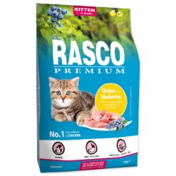 Krmivo Rasco Premium Kitten kura s čučoriedkou 2kg RASCO PREMIUM www.bohre.sk