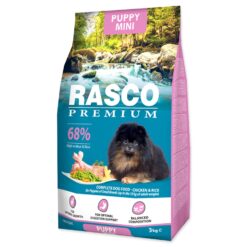Krmivo Rasco Premium Puppy Mini kura s ryžou 3kg RASCO PREMIUM www.bohre.sk