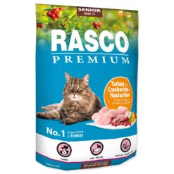 Krmivo Rasco Premium Senior morka s brusnicou a kapucínkou 0,4kg RASCO PREMIUM www.bohre.sk