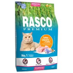 Krmivo Rasco Premium sensitive morka s koreňom čakanky a probiotikami 2kg RASCO PREMIUM www.bohre.sk