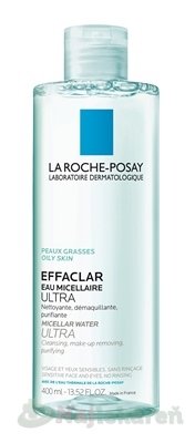 LA ROCHE-POSAY Effaclar micelárna voda Ultra 400ml La Roche Posay www.bohre.sk