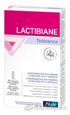 LACTIBIANE TOLERANCE 30 CPS Q Pharma www.bohre.sk