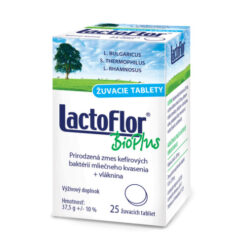 LACTOFLOR BioPlus 25 žuvacích tabliet LactoFlor www.bohre.sk