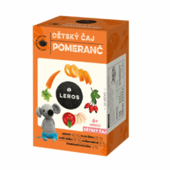 LEROS Detský čaj pomaranč nálevové vrecká od 6+ mesiacov 40 g LEROS www.bohre.sk