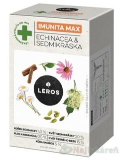 LEROS IMUNUTA MAX ECHINACEA & SEDMOKRÁSKA, 20x1,2g Leros www.bohre.sk