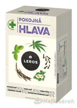 LEROS POKOJNÁ HLAVA, 20x1,5 g (30 g) Leros www.bohre.sk