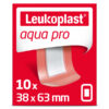 LEUKOPLAST Aqua Pro vodeodolná náplasť na rany 38 x 63mm, 10ks Leukoplast www.bohre.sk
