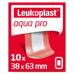 LEUKOPLAST Aqua Pro vodeodolná náplasť na rany 38 x 63mm, 10ks Leukoplast www.bohre.sk