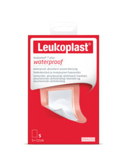 LEUKOPLAST Leukomed T Plus absorbčná náplasť na rany, 5x7,2cm 5 ks Leukoplast www.bohre.sk