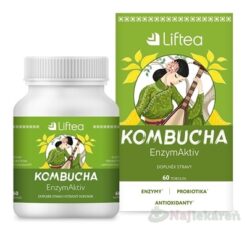 LIFTEA KOMBUCHA ENZYMAKTIV 60 kapsúl LIFTEC CZ www.bohre.sk