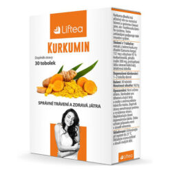 LIFTEA Kurkumín 30 kapsúl Liftea www.bohre.sk