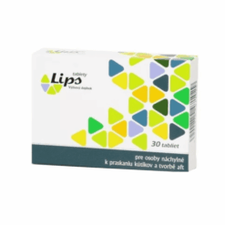 LIPS Pri náchylnosti na popraskané kútiky a afty 30 tabliet Lips www.bohre.sk