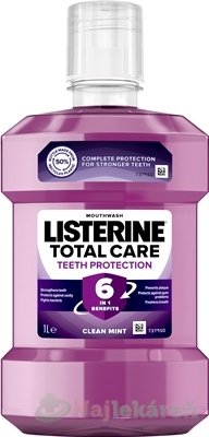 LISTERINE TOTAL CARE TEETH PROTECTION, ústna voda, 1000ml Listerine www.bohre.sk