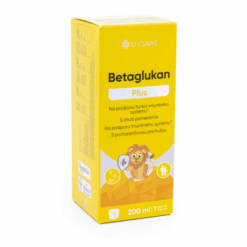 LIVSANE Betaglukán plus 200 ml LIVSANE www.bohre.sk