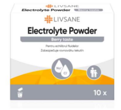 LIVSANE Elektrolytový prášok 54 g Livsane www.bohre.sk